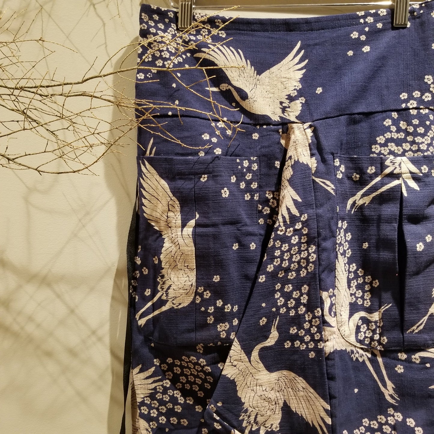 Ninja Pants - Navy Blue Crane