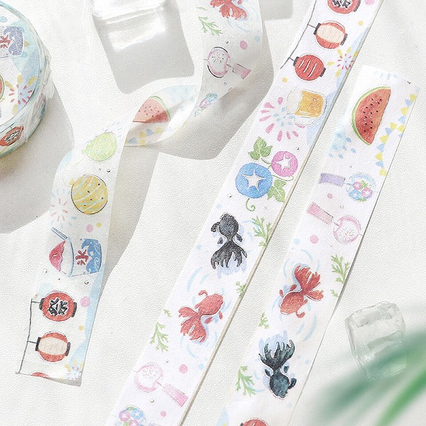 Washi Tape 15mm - Silver Foil Ennichi