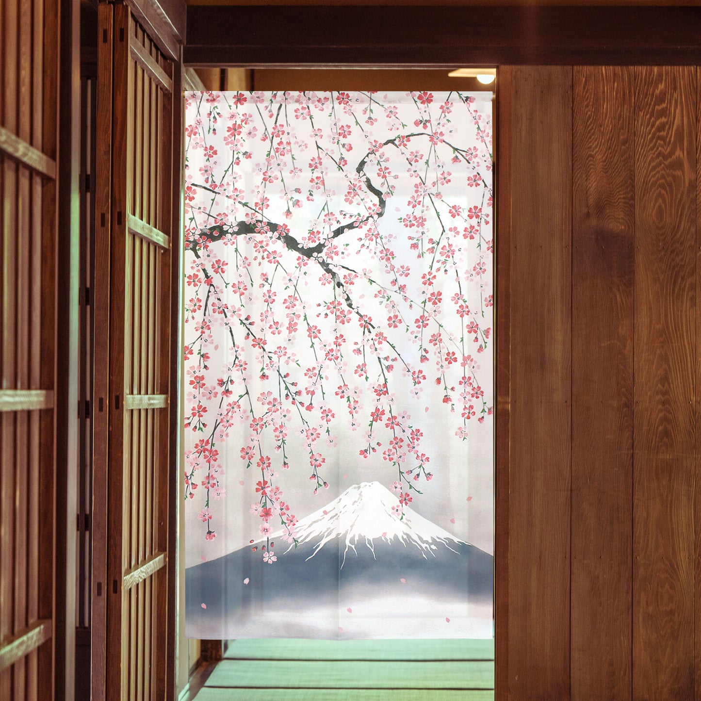 Noren - Sakura & Mt. Fuji