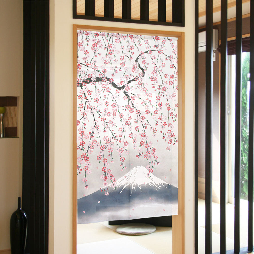 Noren - Sakura & Mt. Fuji