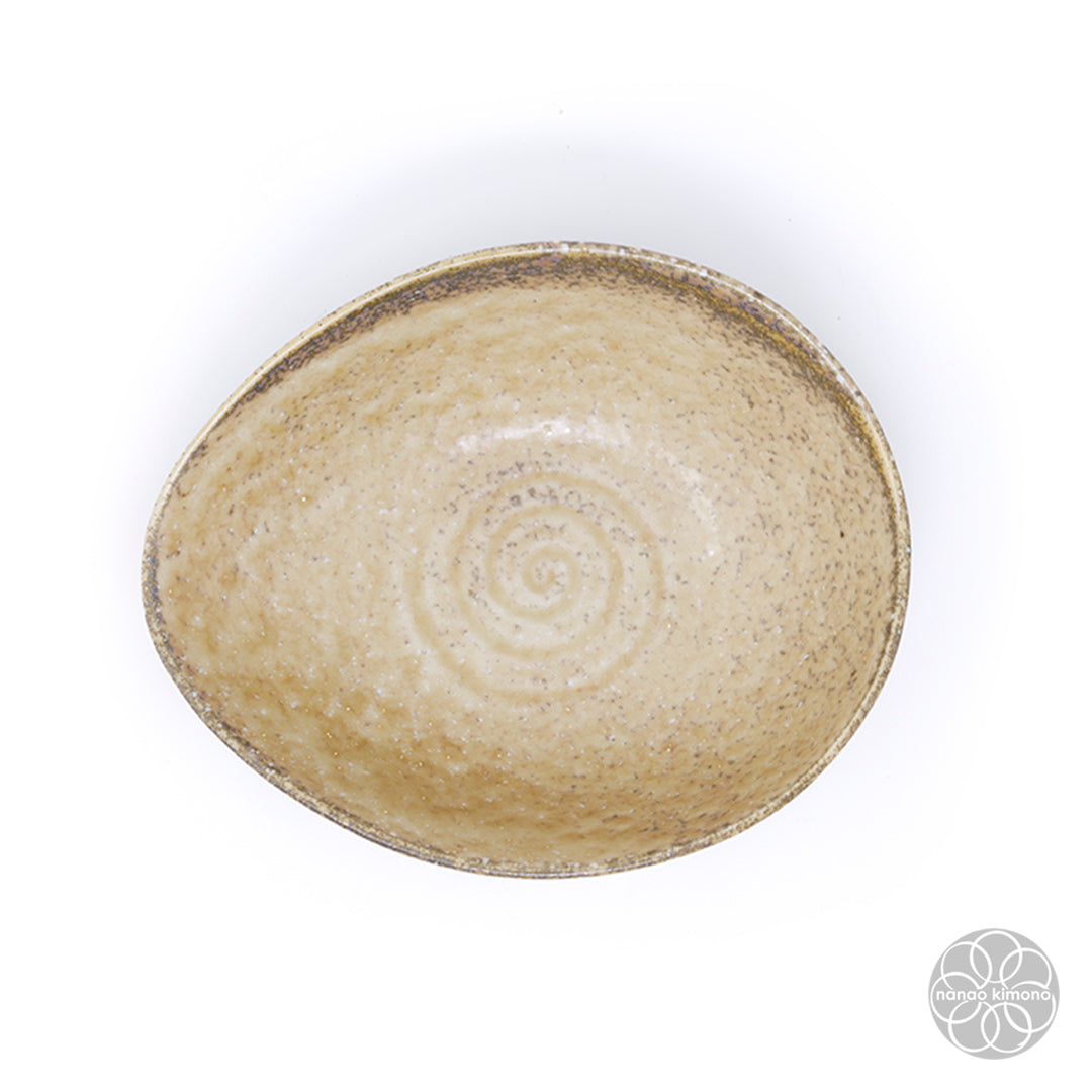 Bowl - Beige Wavy