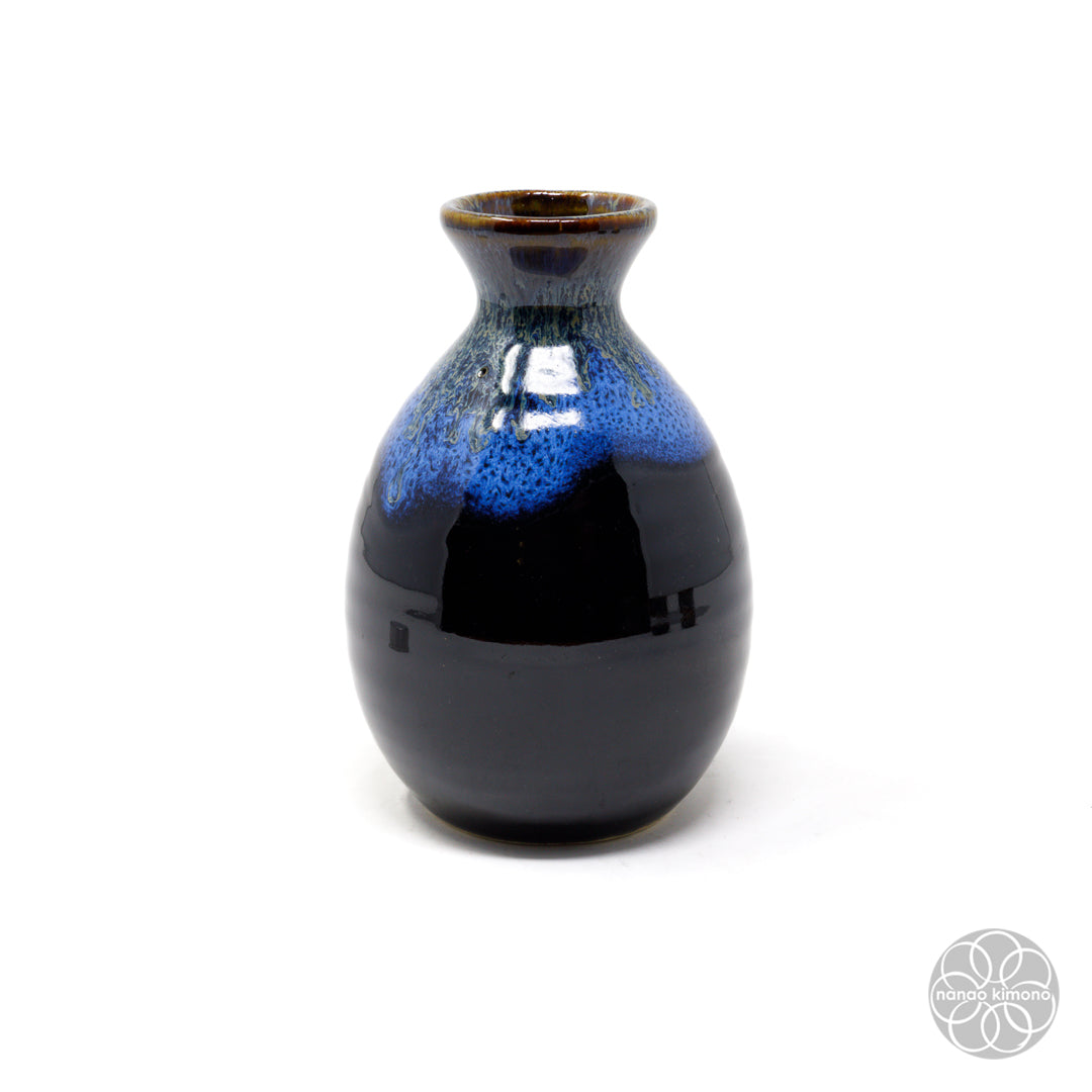 Sake Set - Black Blue Kin Nagashi