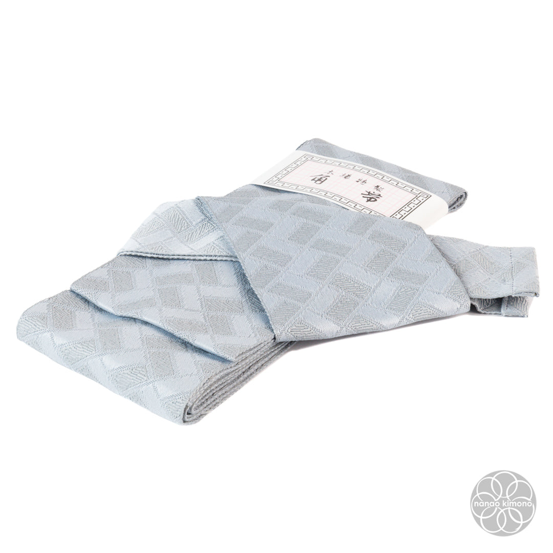 Men's Pre-tied Obi - Gray