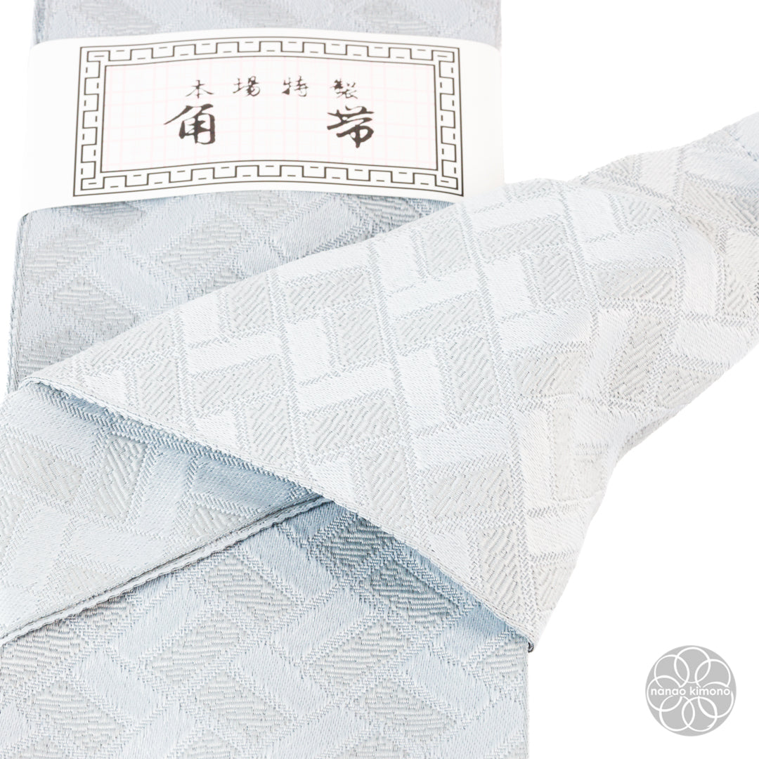 Men's Pre-tied Obi - Gray