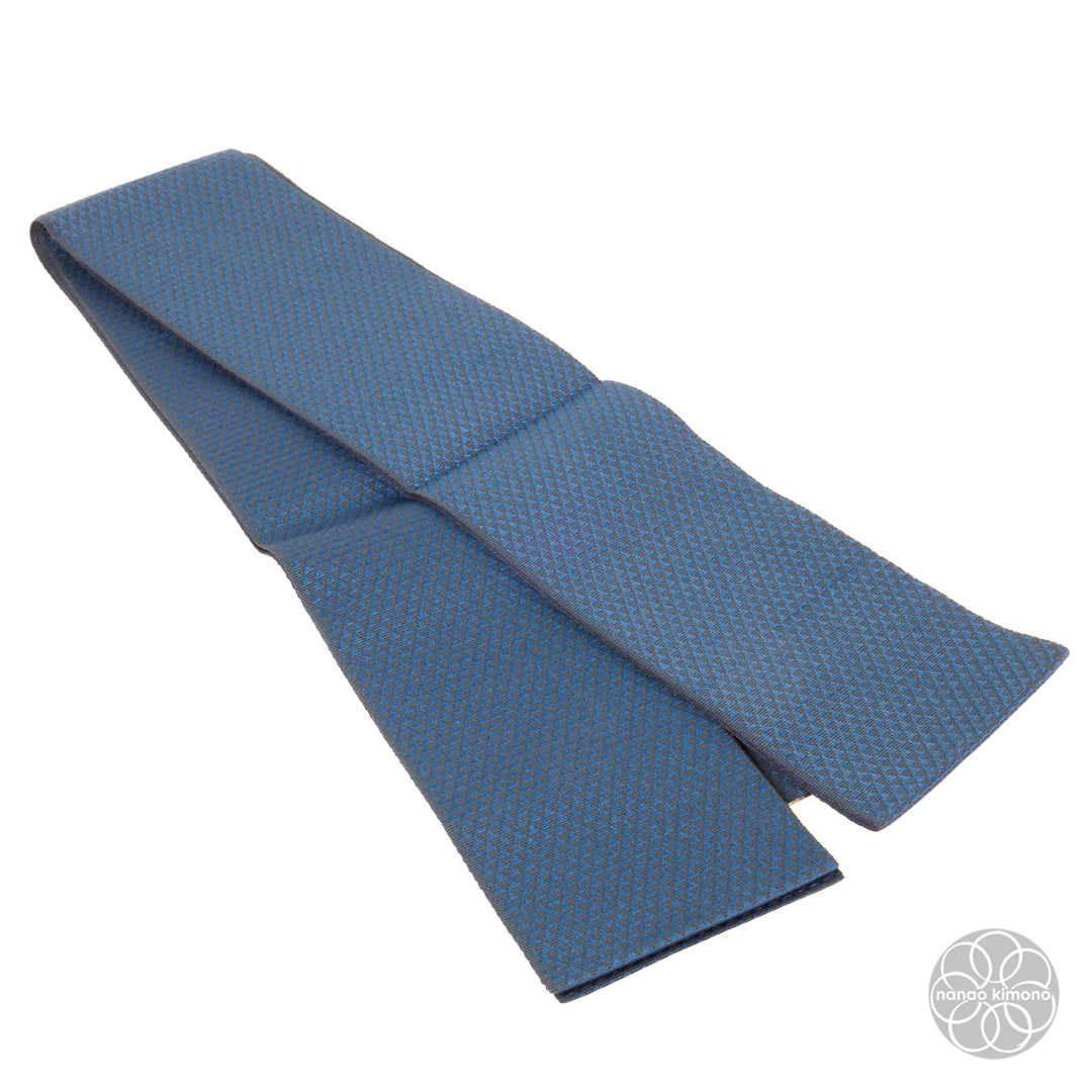 Men's Obi - Navy (triangle-woven)