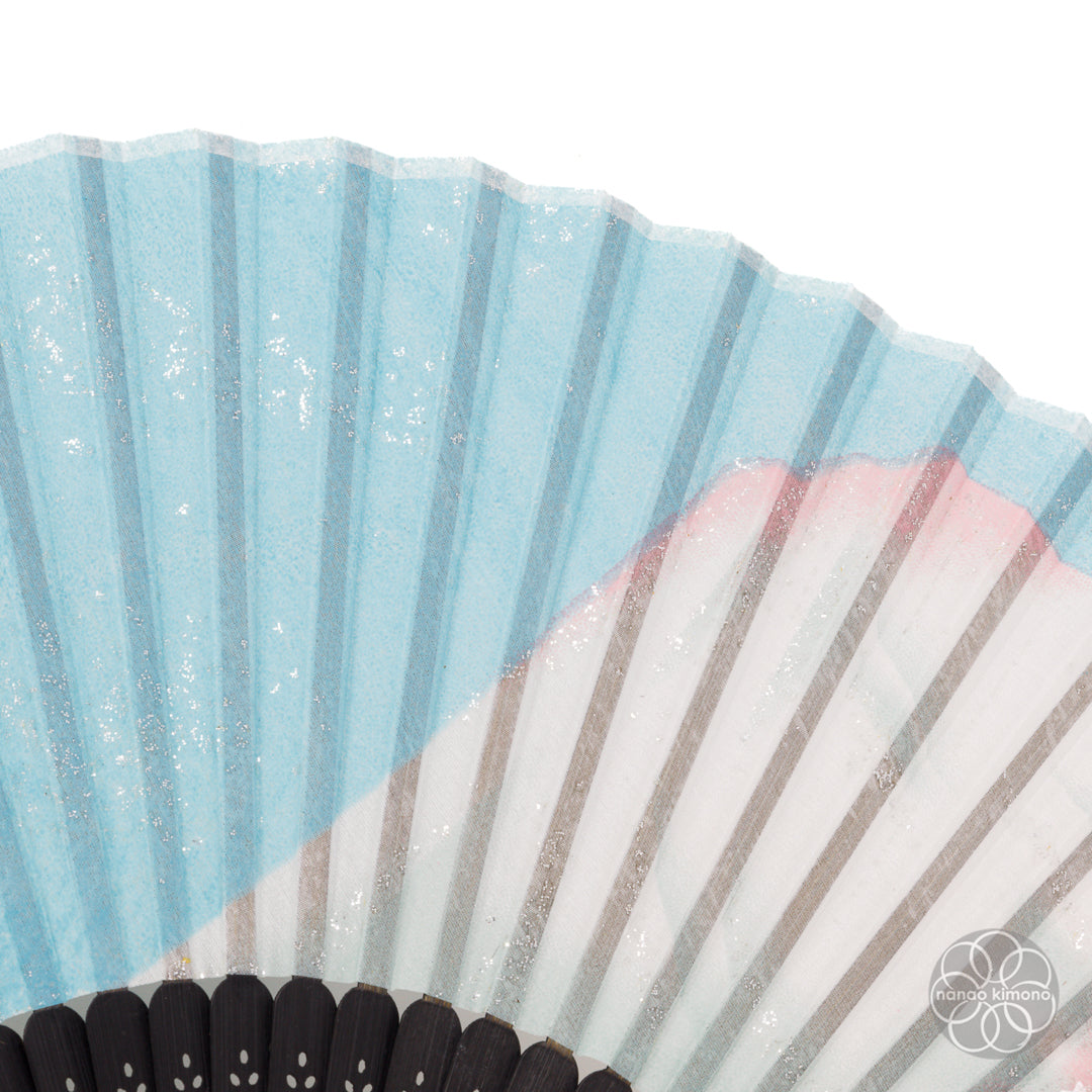 Japanese Foldable Fan - Fuji Sakura