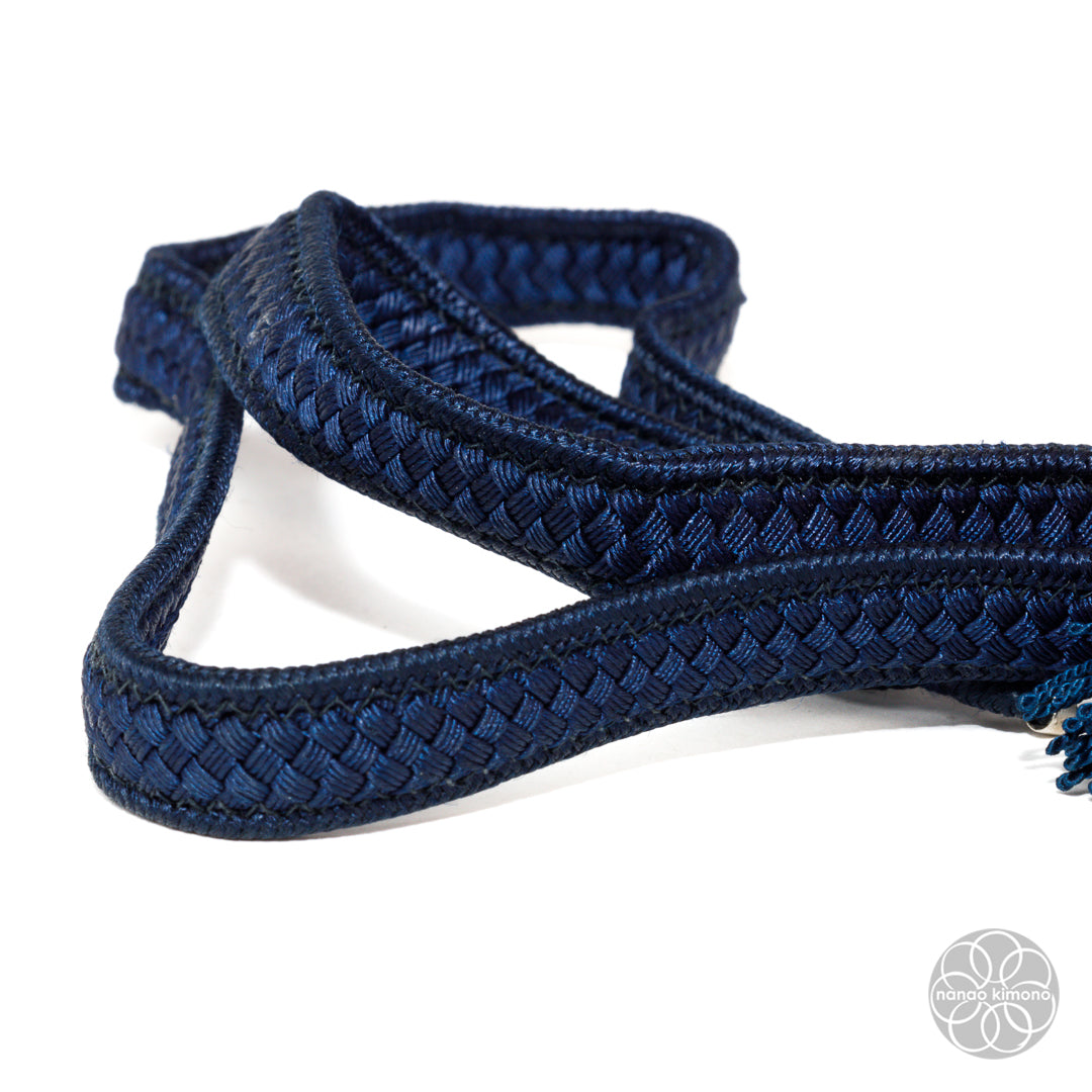 Men's Kimono Accessory - Haori Himo Navy