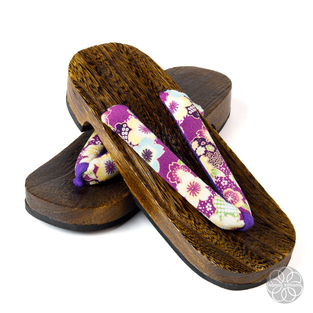 Women's Geta Sandals - 3L Purple