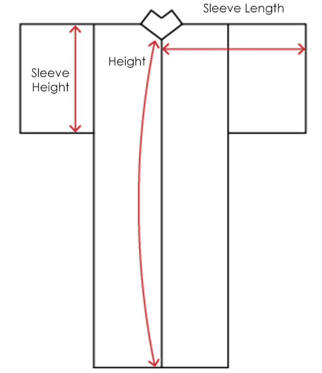 Women's Nagajuban - White Sakura