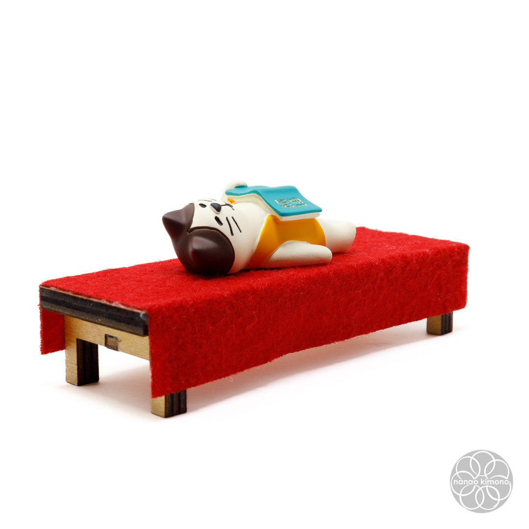 Miniature - Cat Nap with Book