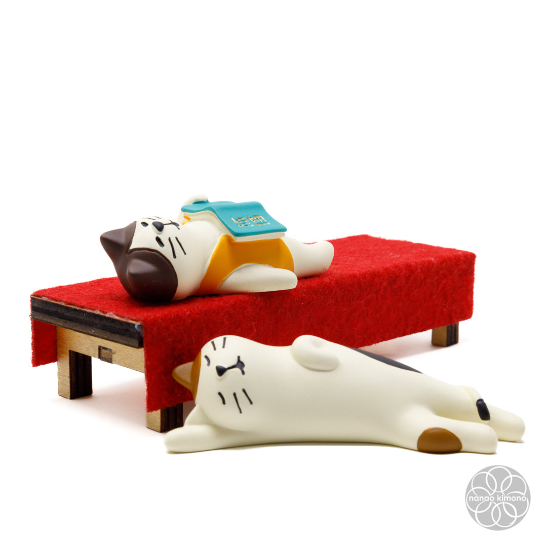 Miniature - Cat Nap with Book