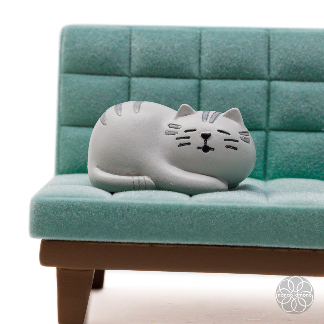 Phone Stand - Sofa Cat Blue