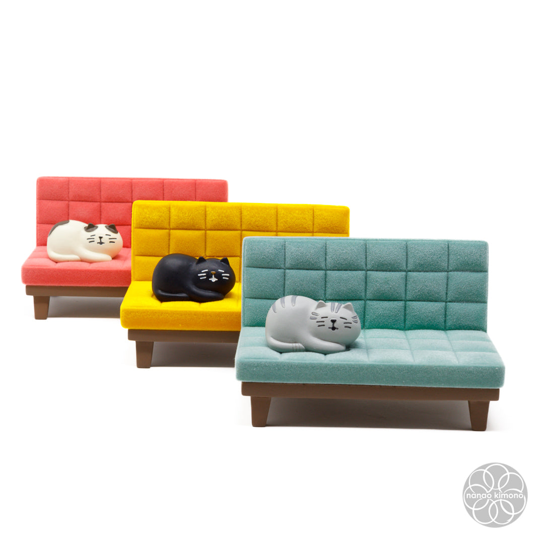 Phone Stand - Sofa Cat Blue