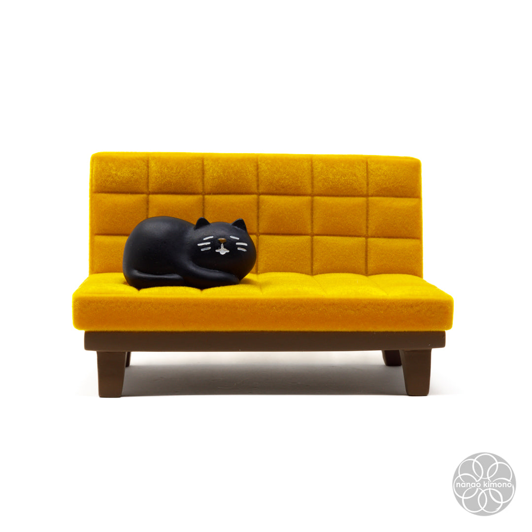 Phone Stand - Sofa Cat Yellow