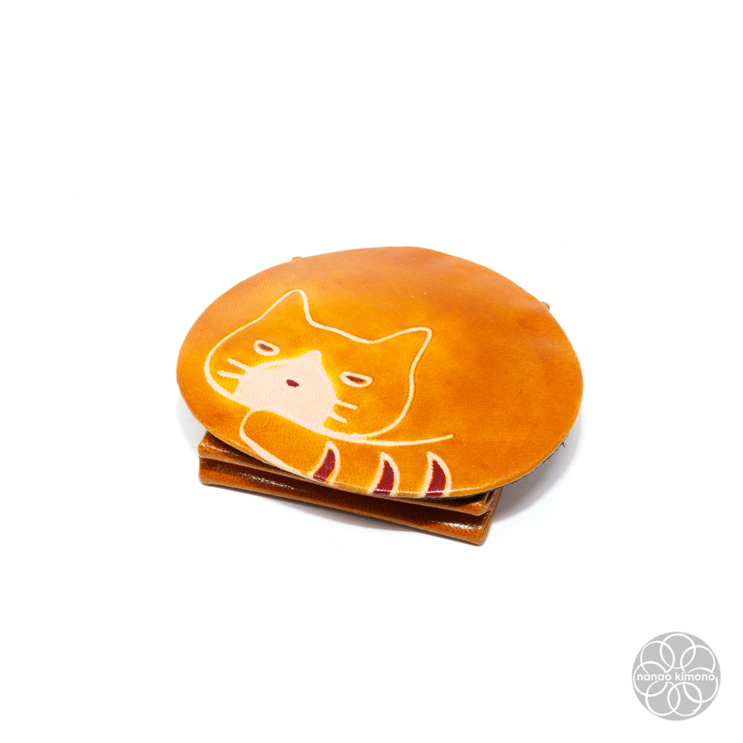 Coin Purse - Cat Brown