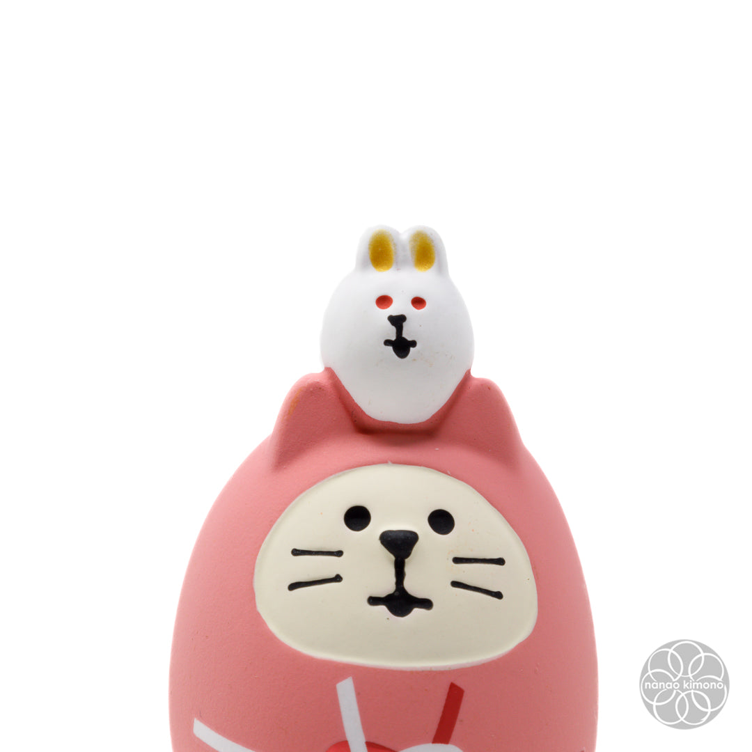 Miniature - Daruma Cat Pink