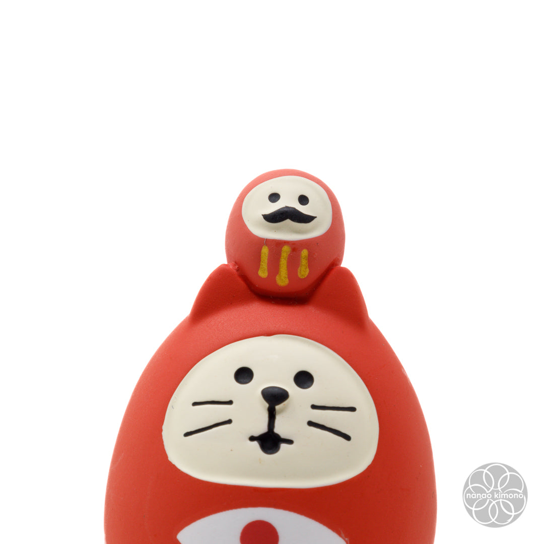 Miniature - Daruma Cat Red