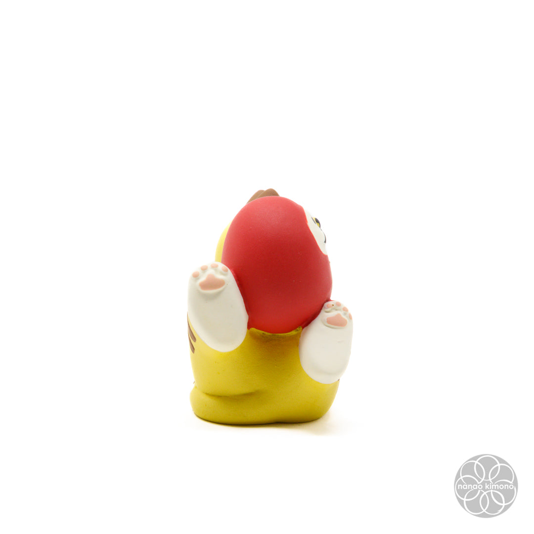 Miniature - Cat Holding Daruma