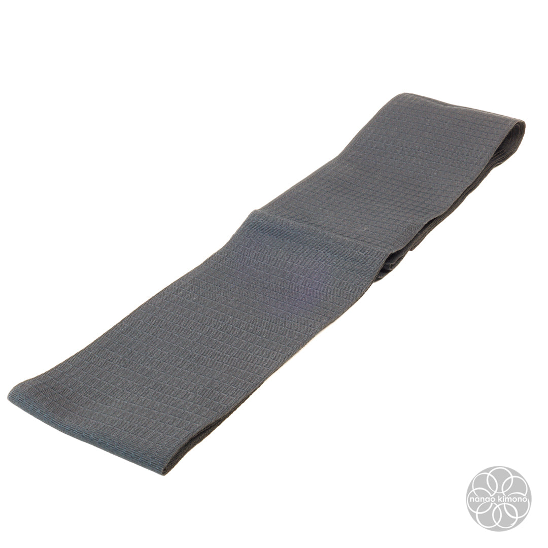Men's Obi - Black (square-woven)