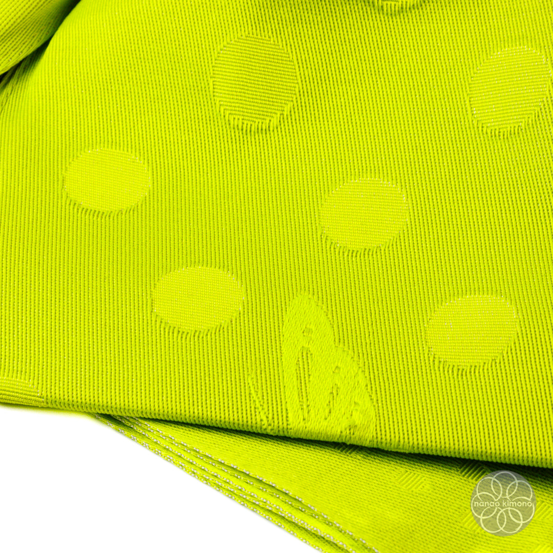 Women's Pre-tied Obi - Lime Green