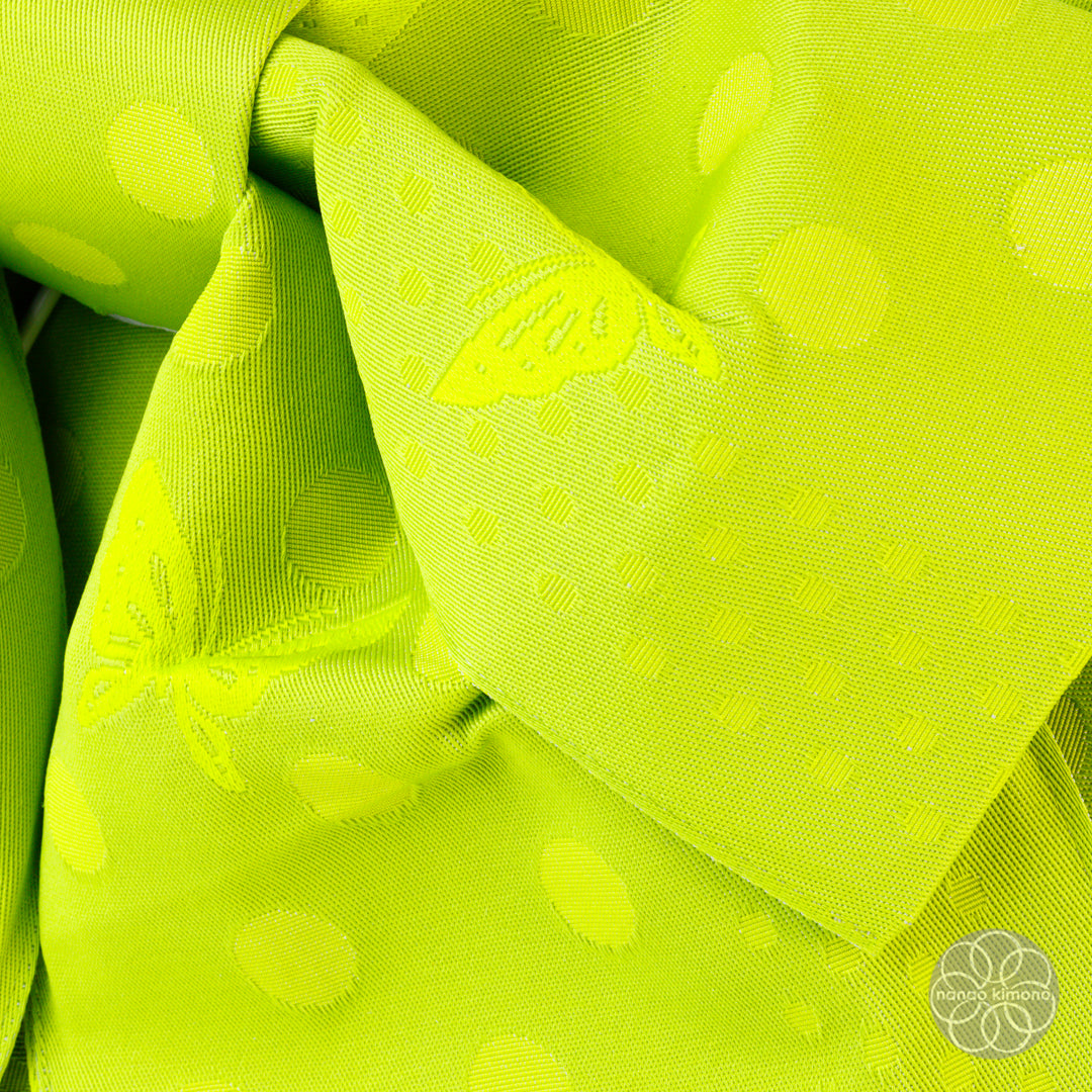 Women's Pre-tied Obi - Lime Green
