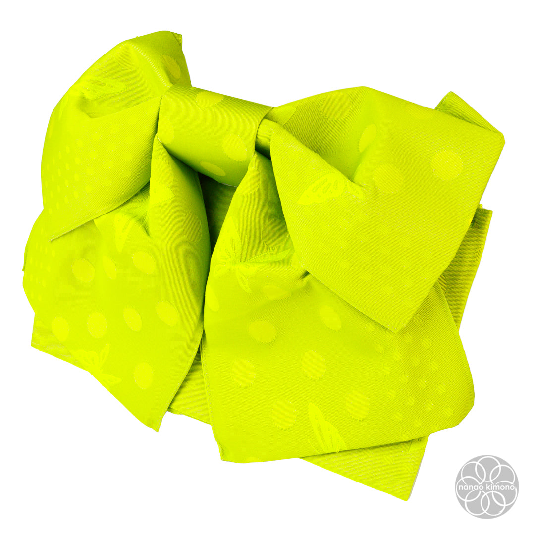 Women's Pre-tied Obi - Lime Green