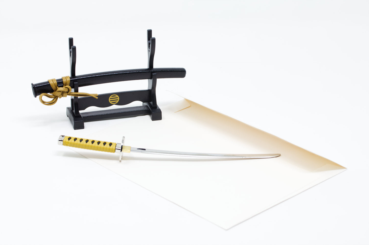 Paper Knife - Japanese Sword Isami Kondo Model with Stand