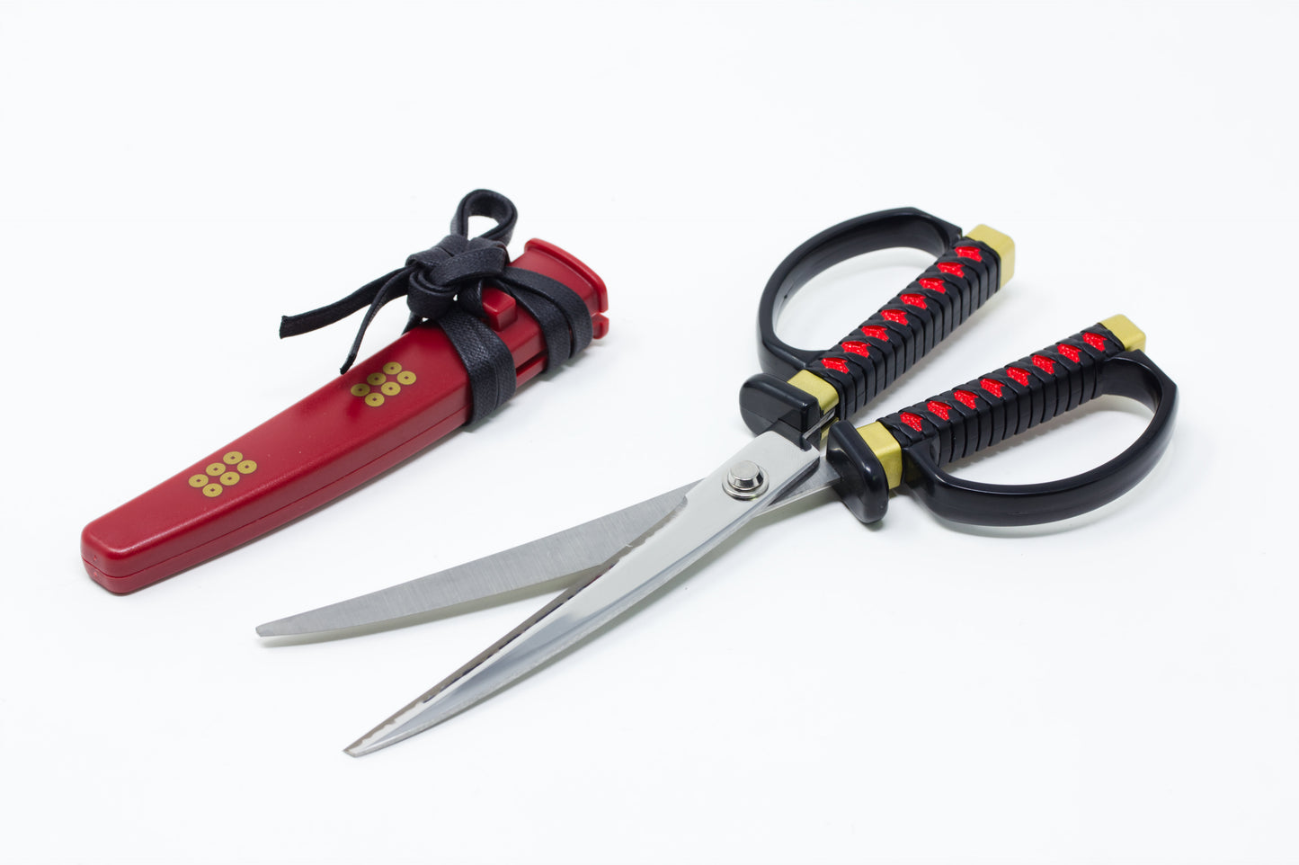Scissors - Japanese Sword Scissors Nobushige Sanada Model with Stand
