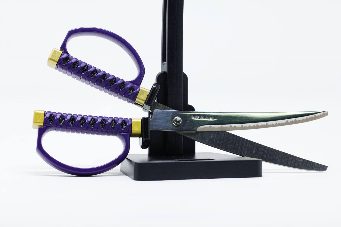 Scissors - Japanese Sword Scissors Tokugawa Ieyasu Model with Stand