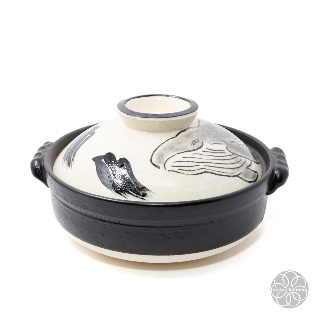 TIKUSAN Donabe Hot Pot Japonais Banko Ware 6 Go (887 Ml) - Fabriqué Au Japon