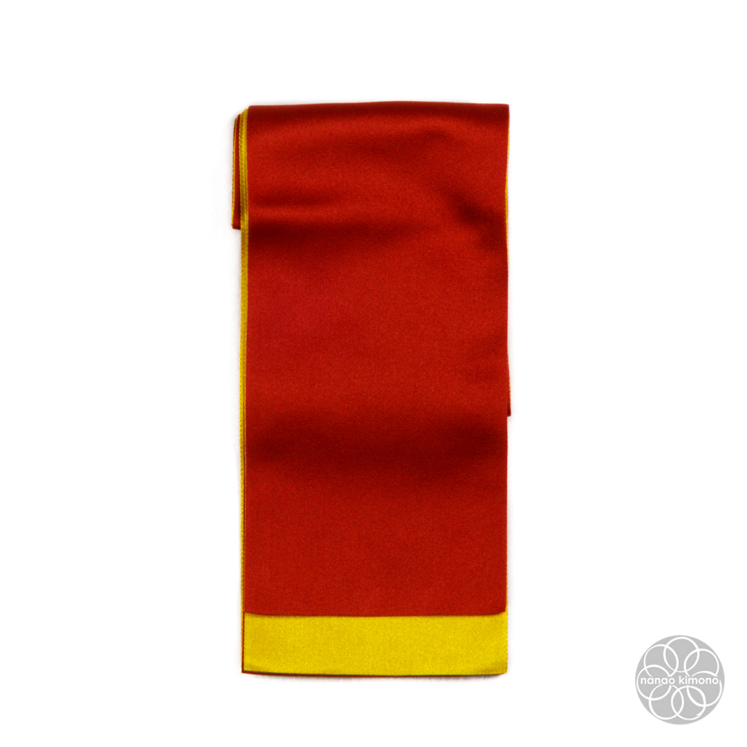 Women's Obi - Reversible Red & Yellow