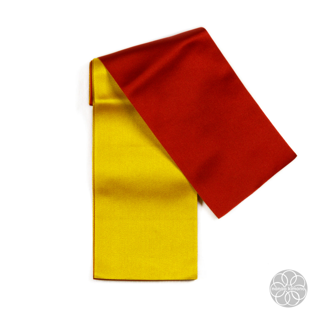 Women's Obi - Reversible Red & Yellow