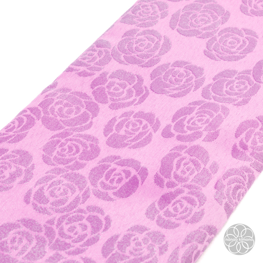 Women's Heko Obi - Purple Roses