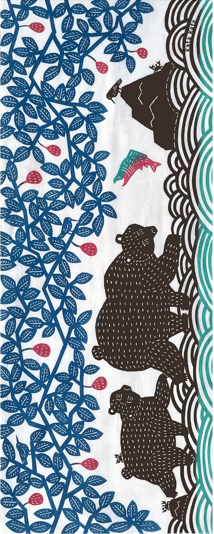Tenugui Towel - Bear