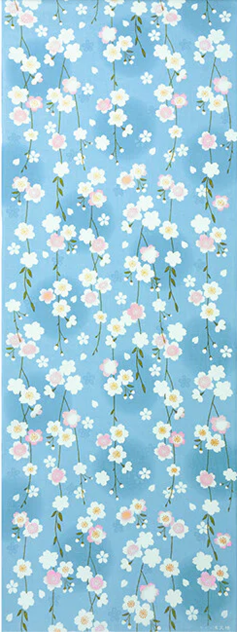 Tenugui Towel - Sakura Blue