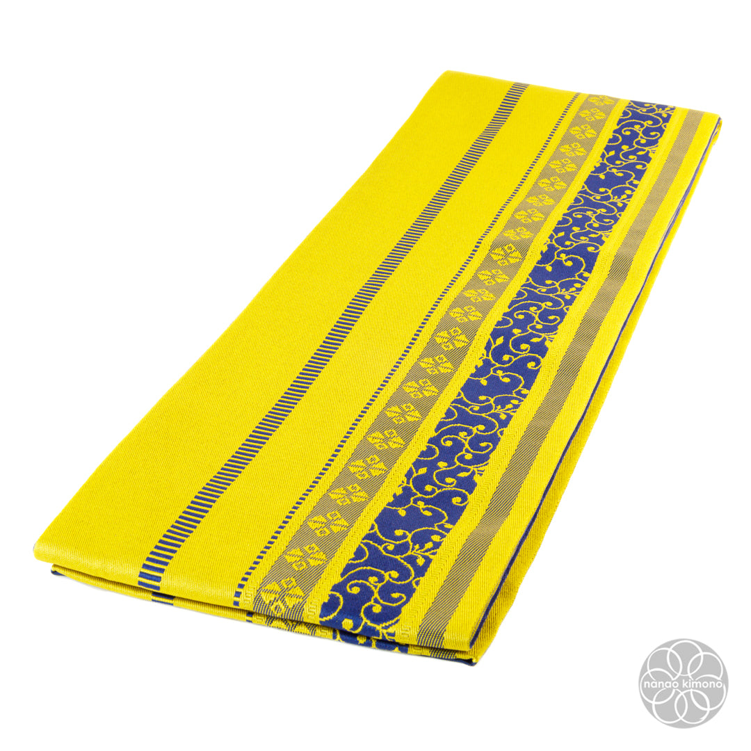 Women's Obi - Reversible Yellow and Blue