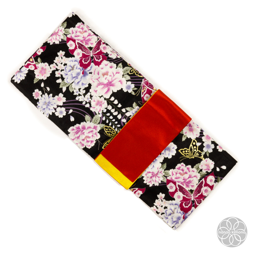 Women's Obi - Reversible Red & Yellow