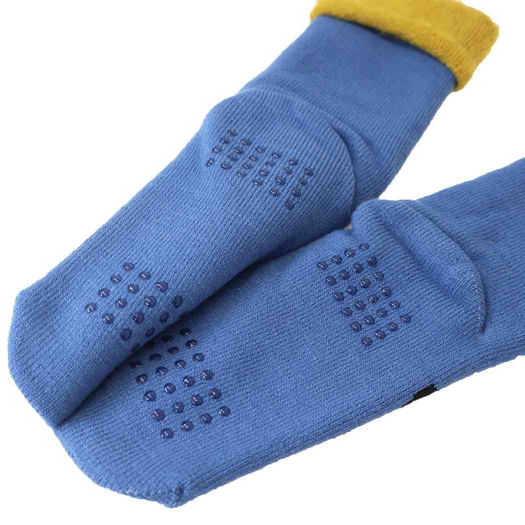 Reading Socks (extra warm)- Bulldog Blue