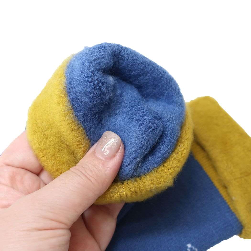Reading Socks (extra warm)- Bulldog Blue