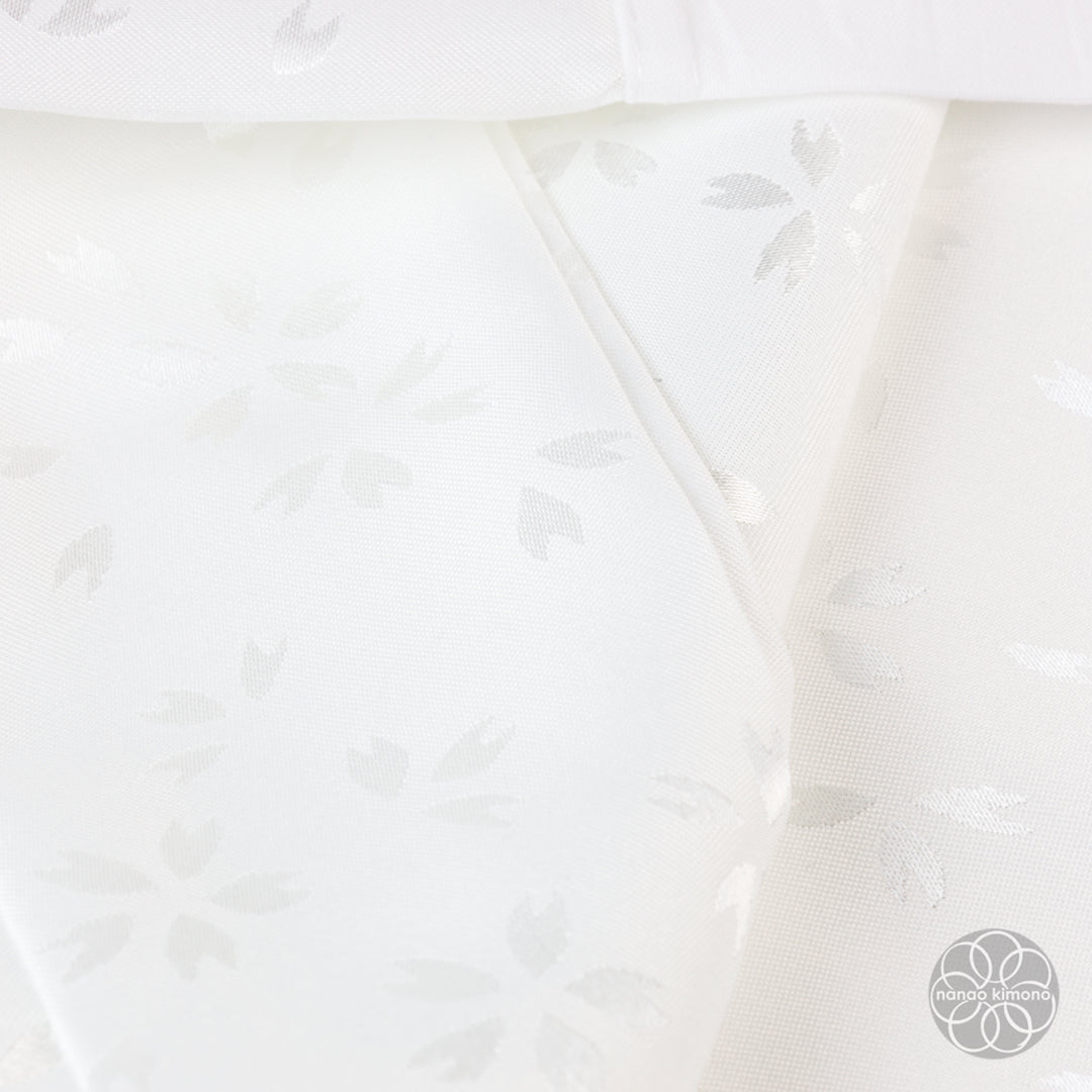 Women's Two-Piece Juban - Sakura on White