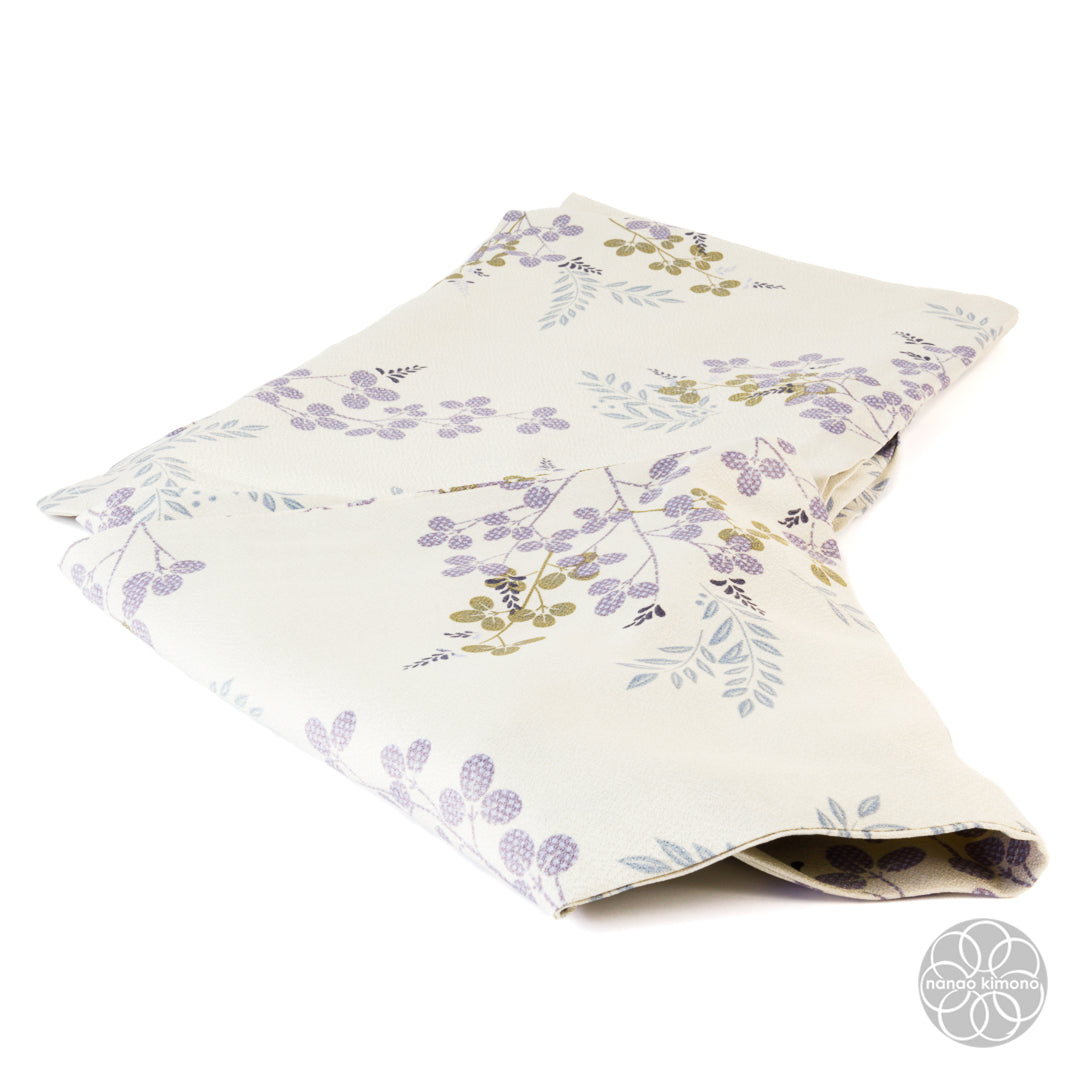 Women's Washable Hitoe Kimono - Leaves