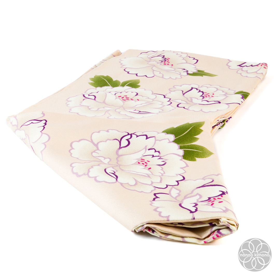 Women's Washable Kimono - Peony