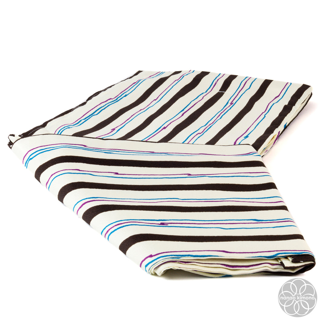 Women's Washable Kimono - Bold Stripes