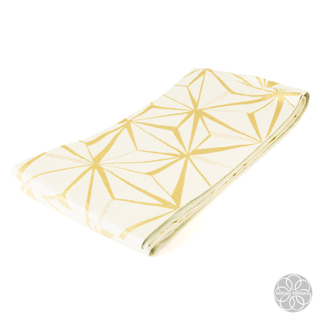 Women's Kimono Obi - Asanoha Reversible