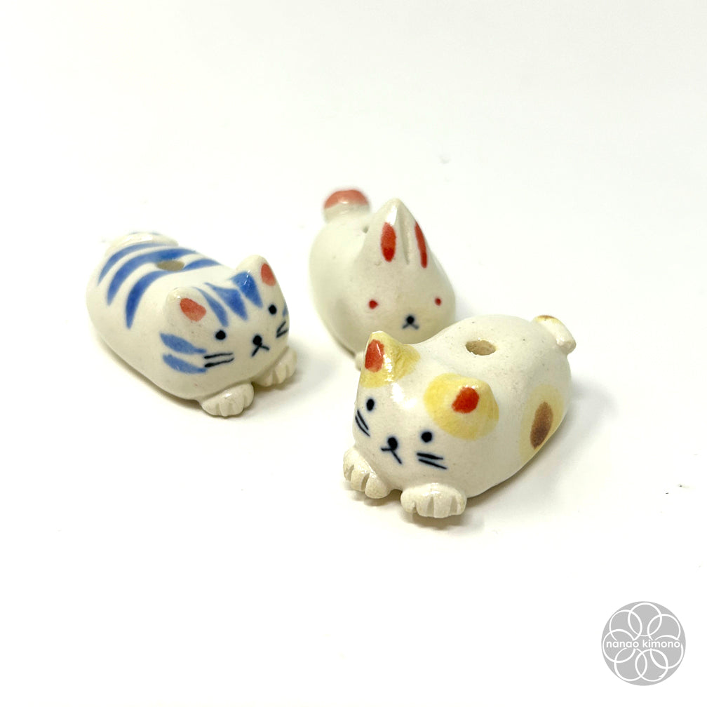 Incense Holder - Calico Cat Yellow