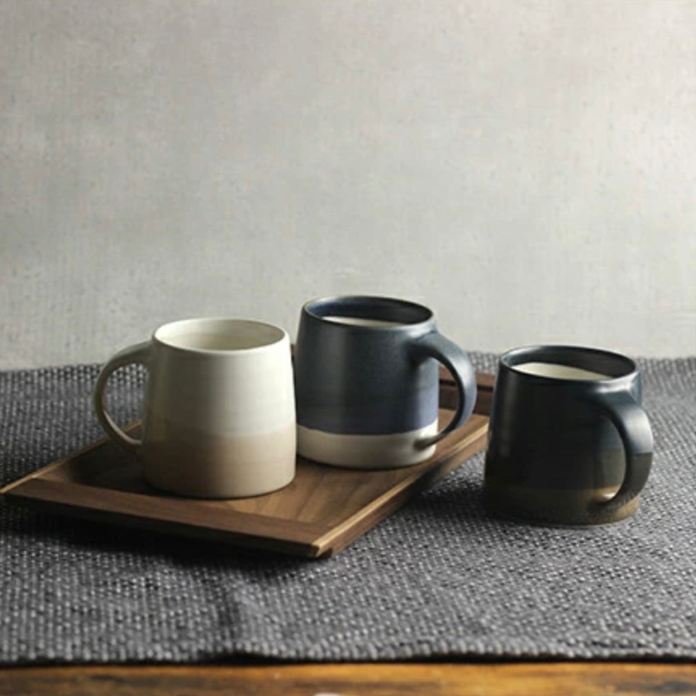 Kinto Mug - White + Pink Beige