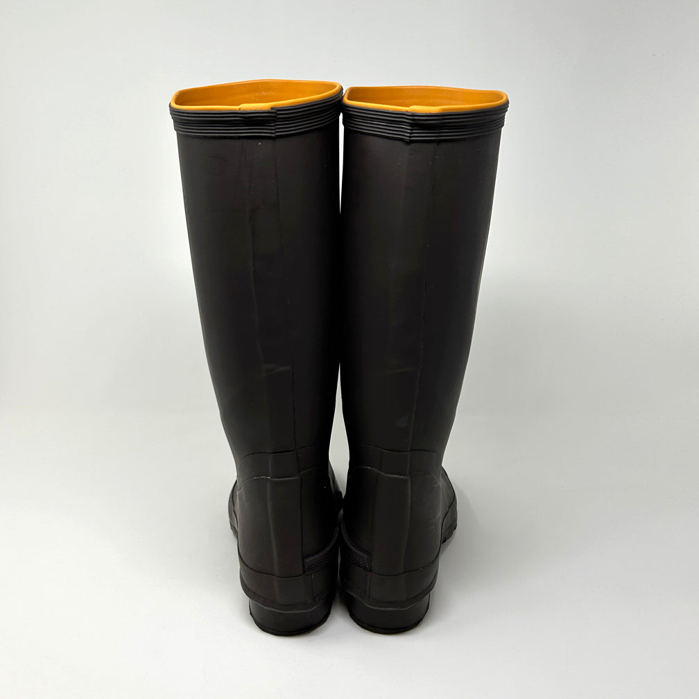 Natural Rubber Boots - Brown