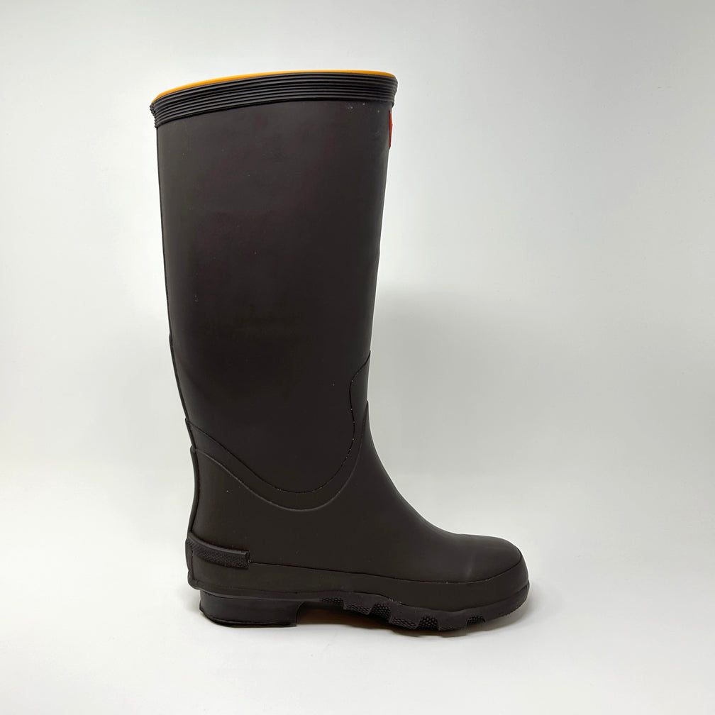 Natural Rubber Boots - Brown