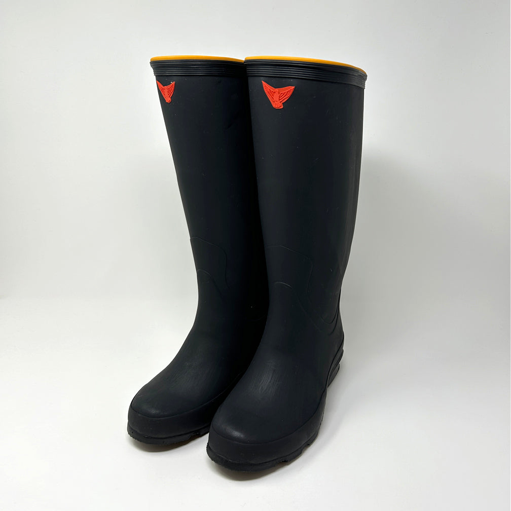 Natural Rubber Boots Black