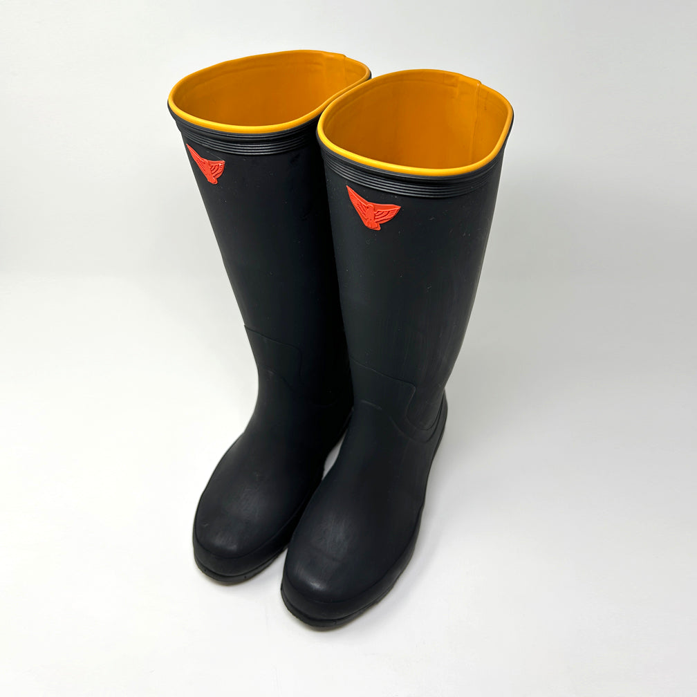 Natural Rubber Boots - Black